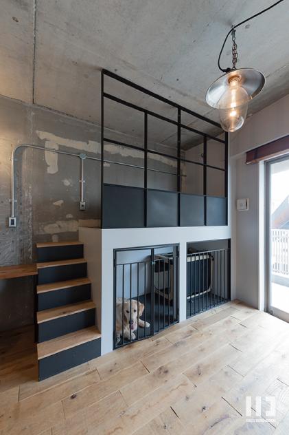 「変化を刻むインダストリアル」のロフト