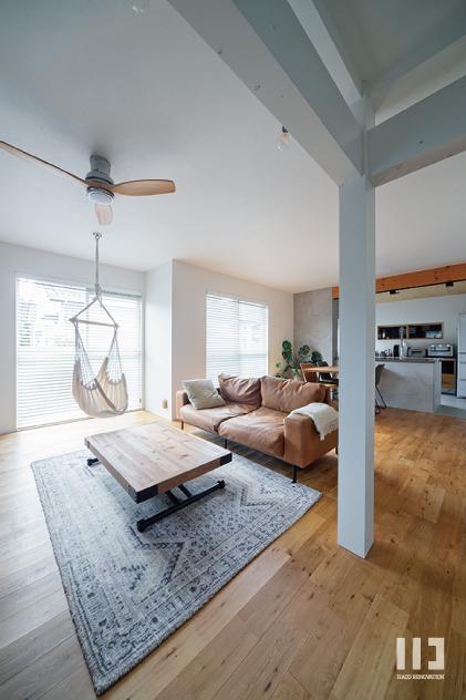 「自分の時間を楽しく過ごす」のリビング