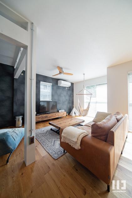 「自分の時間を楽しく過ごす」のリビング