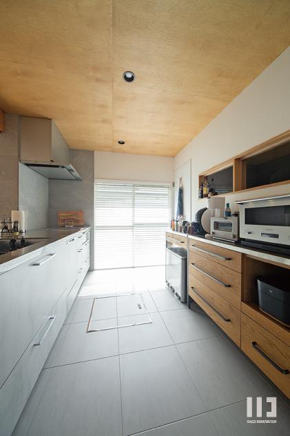 「自分の時間を楽しく過ごす」のキッチン