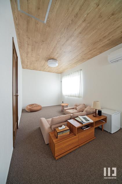 「自分の時間を楽しく過ごす」の寝室兼セカンドリビング