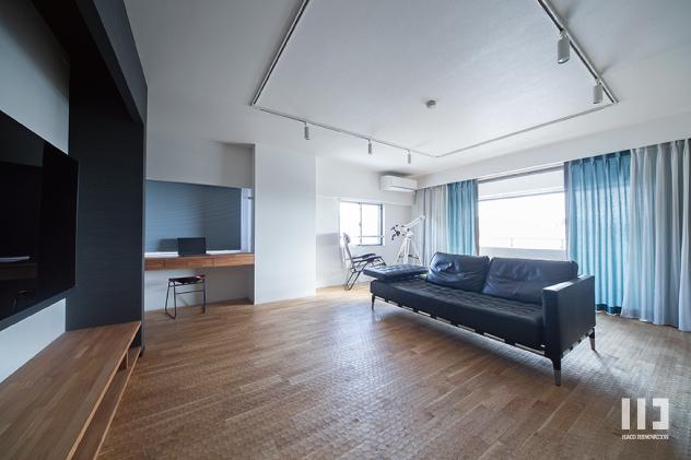 「Wallscape in the house.」のリビング