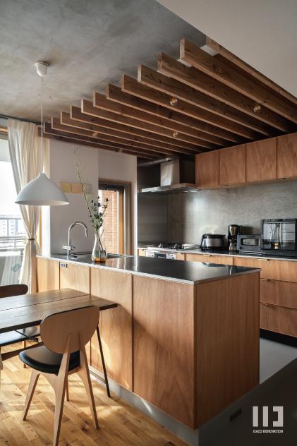 「並べる家」のキッチン