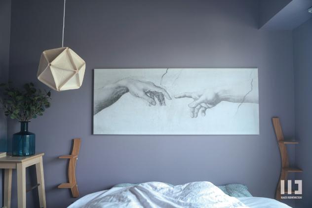 「アンニュイな空模様」の寝室