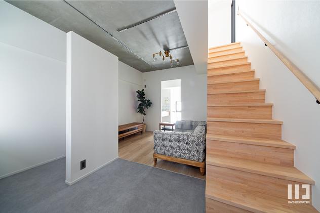 「四条畷 Rinato (築48年物語)」のリビング