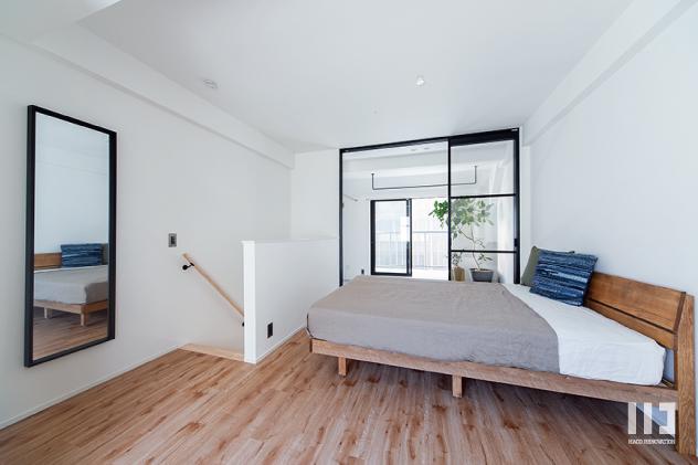 「四条畷 Rinato (築48年物語)」のベッドルーム