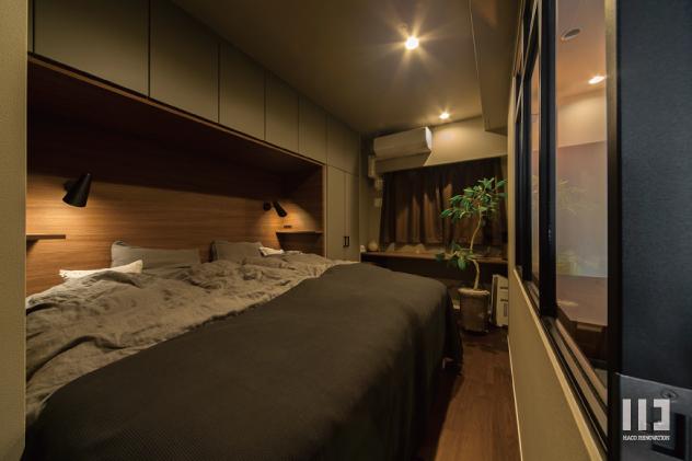 「quiet and calm」の寝室