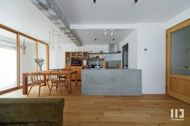 「Aesopの家」のキッチン