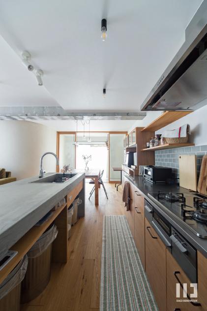 「Aesopの家」のキッチン