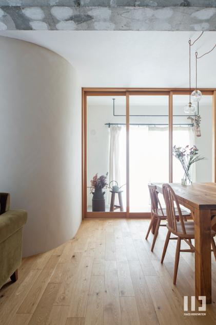 「Aesopの家」のインナーテラス