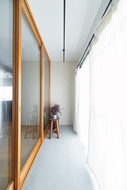 「Aesopの家」のインナーテラス