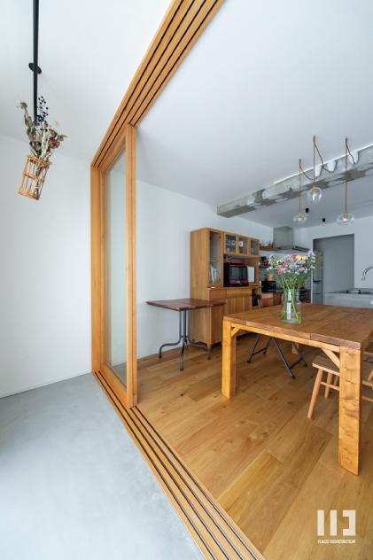 「Aesopの家」のダイニング