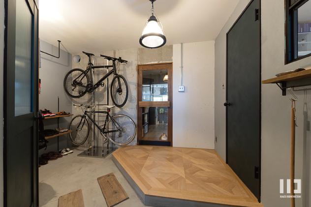 「frame」の玄関・土間