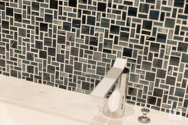 「愛着が巡る暮らし」の洗面