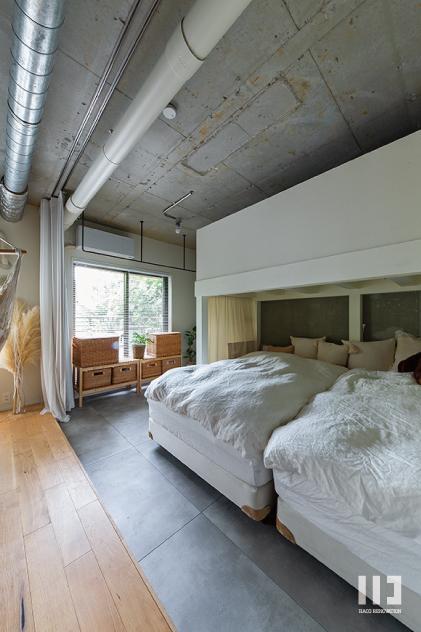 「非日常と暮らす」のベッドスペース＆ロフト