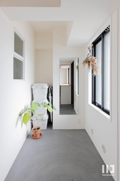 「N.O.」の玄関土間