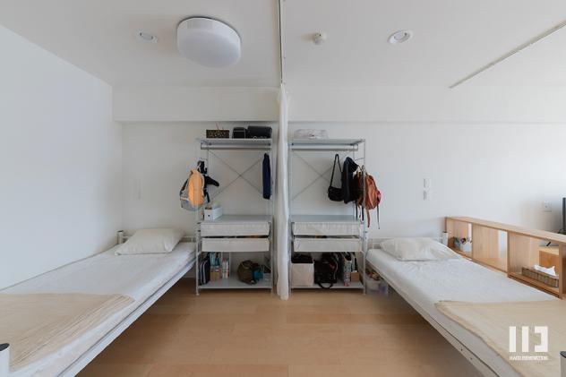 「N.O.」のベッドスペース