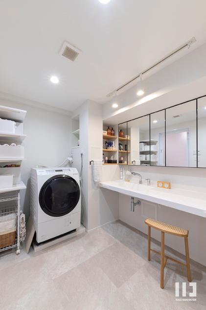 「ツナガル家」のサニタリー