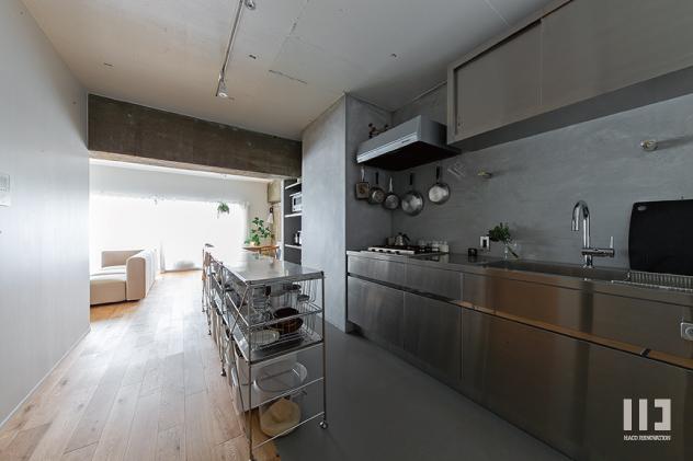 「究極の自在性スタイル」のキッチン