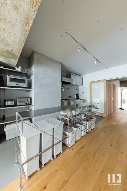 「究極の自在性スタイル」のキッチン