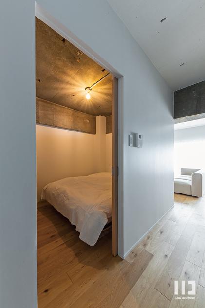 「究極の自在性スタイル」のベッドルーム