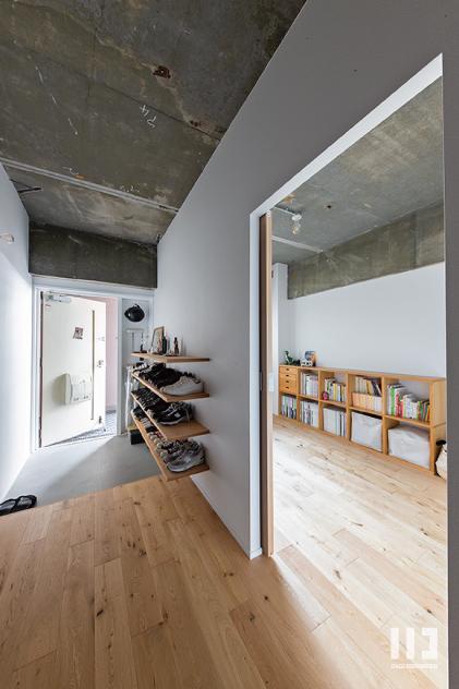 「究極の自在性スタイル」の玄関