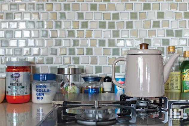 「育む家。」のキッチン