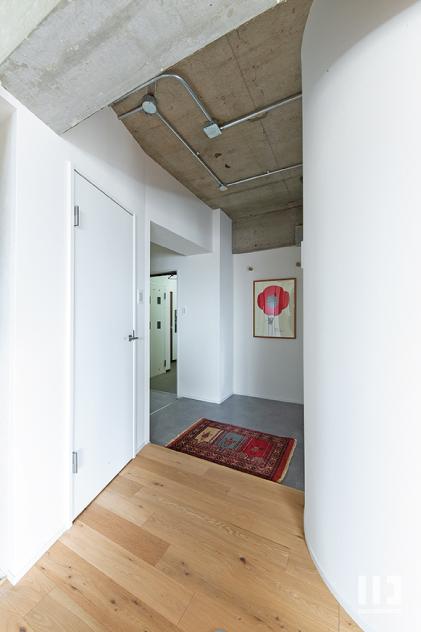 「育む家。」の玄関