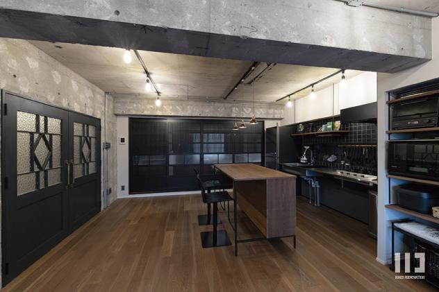 「綯交（ないまぜ）な暮らし」のダイニング・キッチン