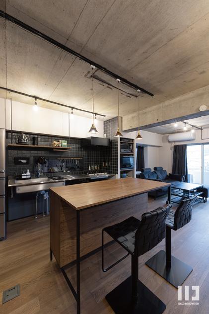 「綯交（ないまぜ）な暮らし」のダイニング