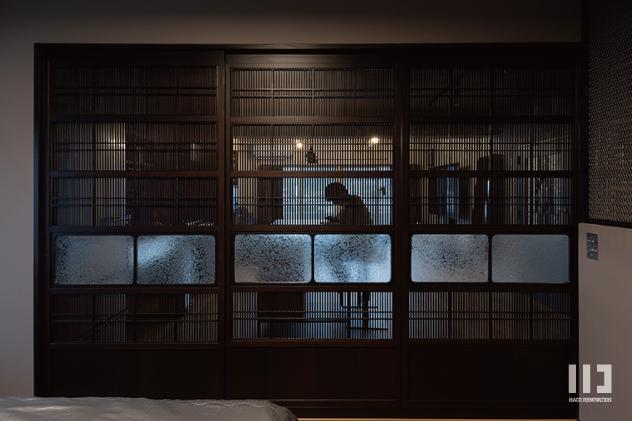 「綯交（ないまぜ）な暮らし」の再利用した建具