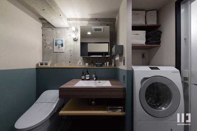 「綯交（ないまぜ）な暮らし」のサニタリー