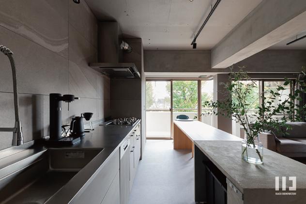 「yokohama flat」のキッチン