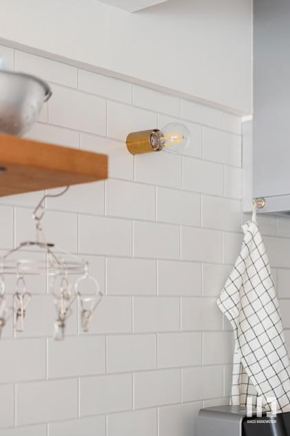 「life clip」のキッチンタイル