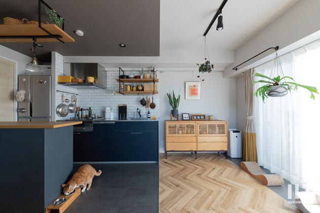 「吾輩達は猫である」のキッチン