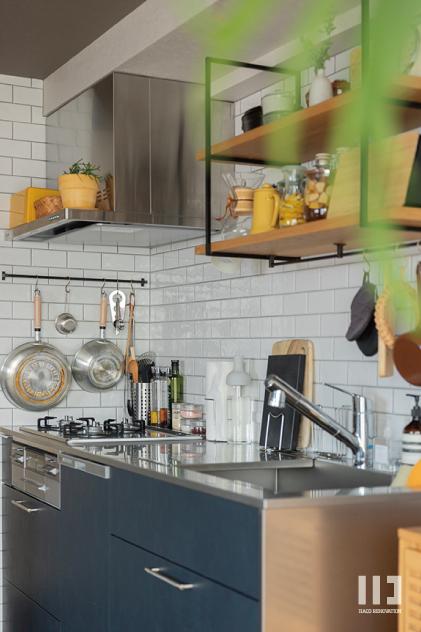 「吾輩達は猫である」のキッチン