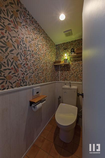 「The hideaway café」のお風呂・洗面所・トイレ