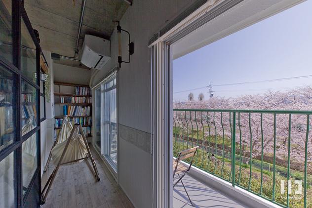 「季節を感じる家」のインナーテラス