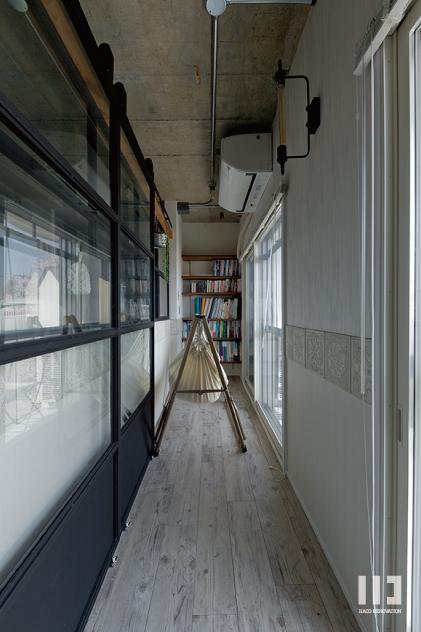 「季節を感じる家」のインナーテラス