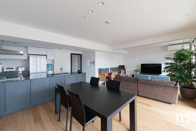 「comfortable house」のリビングダイニング