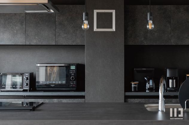 「ここから見える景色」のキッチン