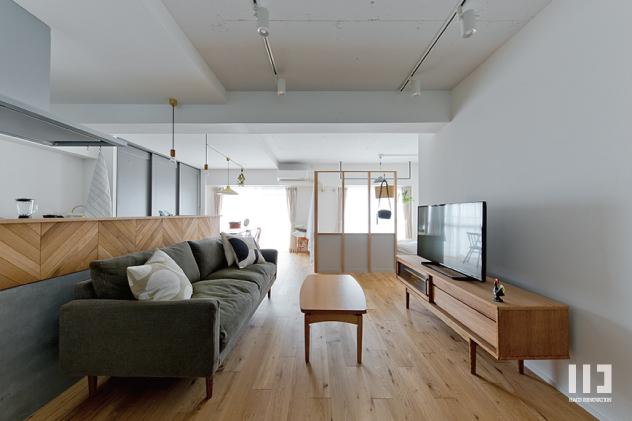 「my sweet home」のリビング