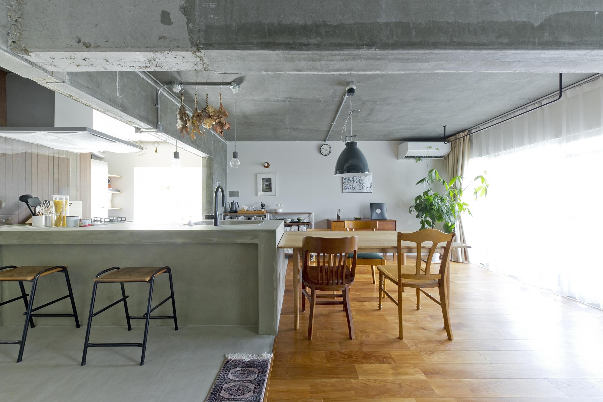 「余白」のダイニング・キッチン