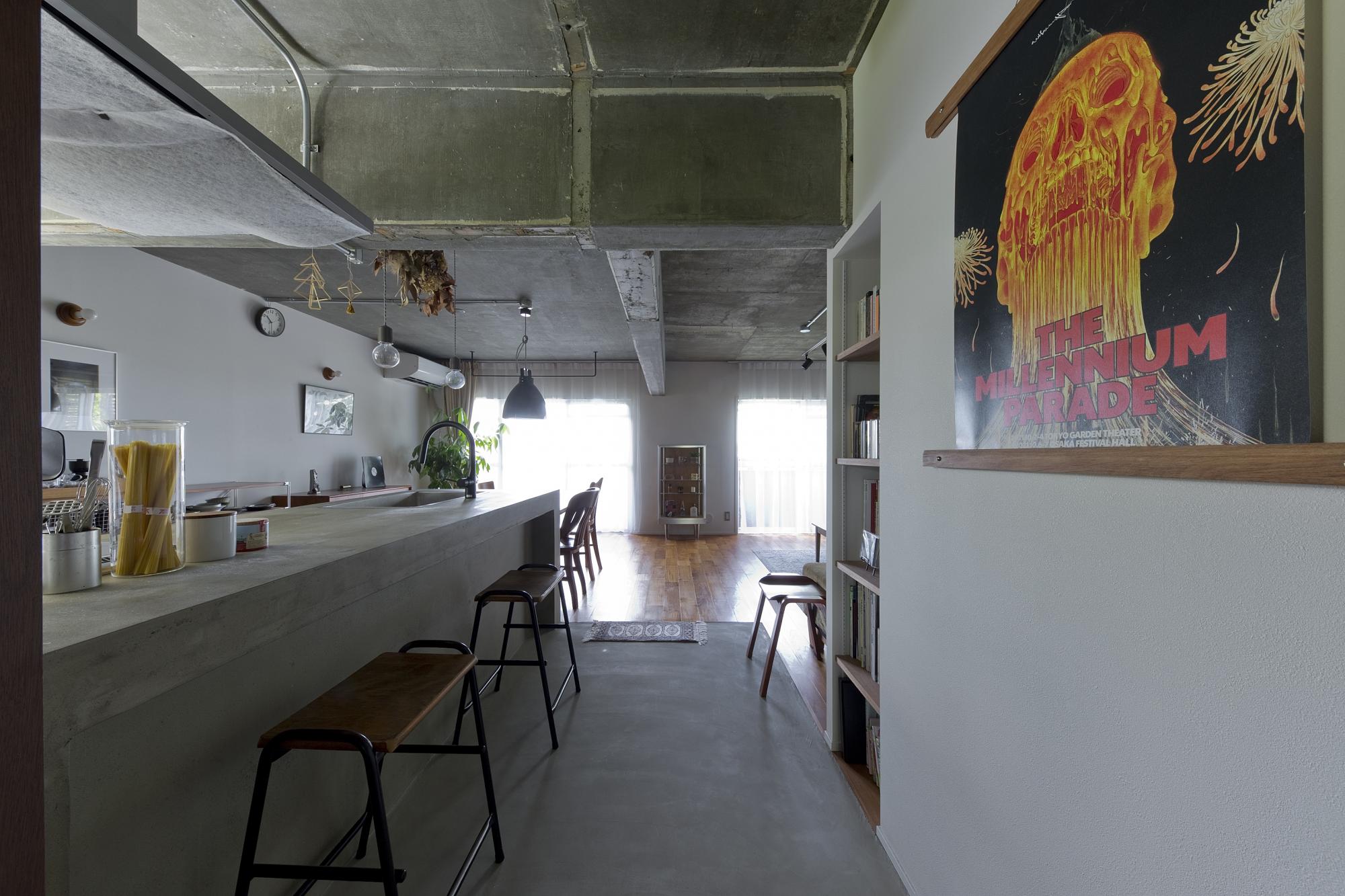 「余白」のキッチン