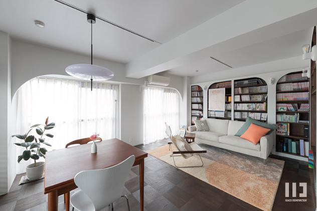 「クラシカルに恋して」のリビングダイニング