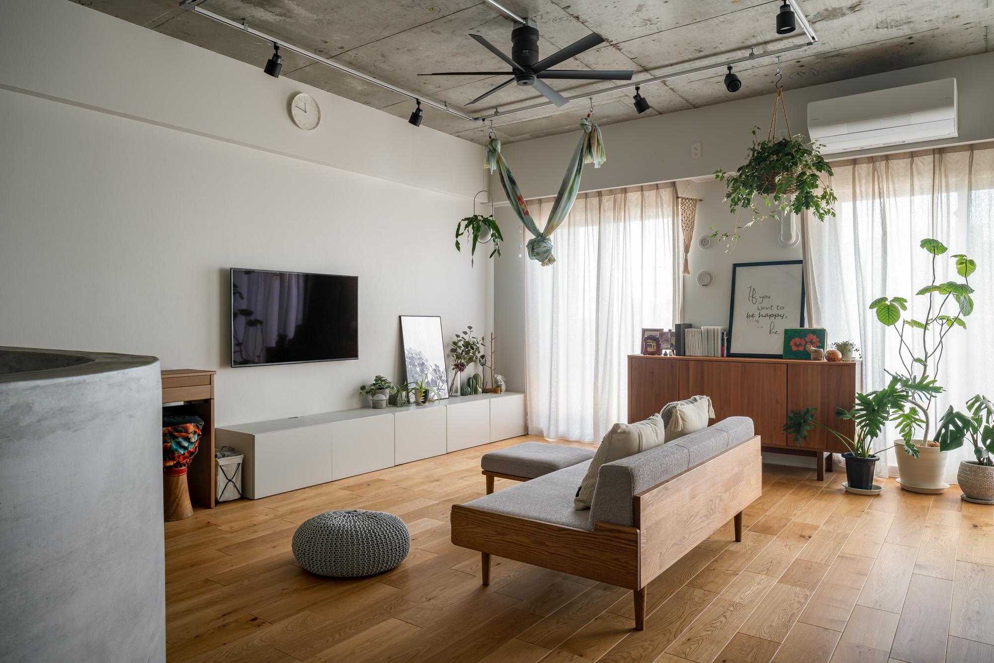 「Life is journey」のリビング