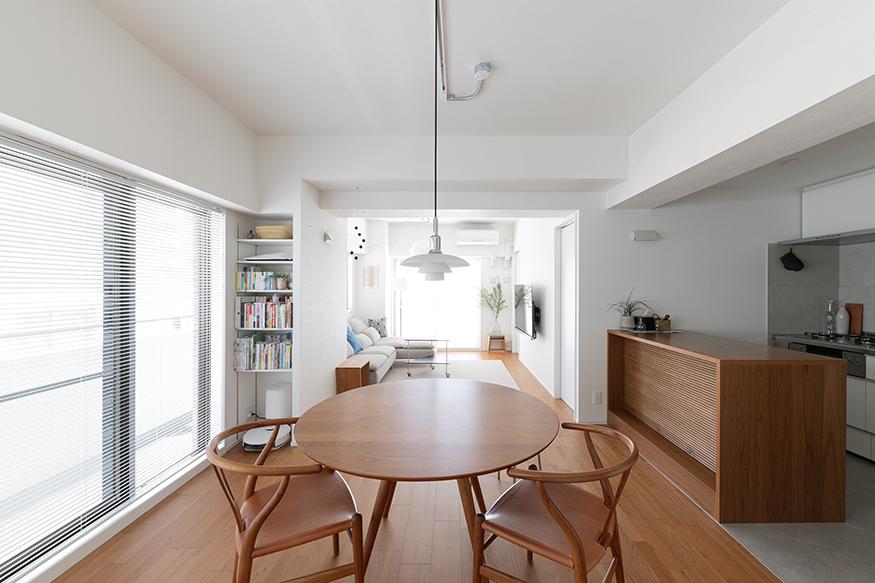 「choosy」のリビングダイニング