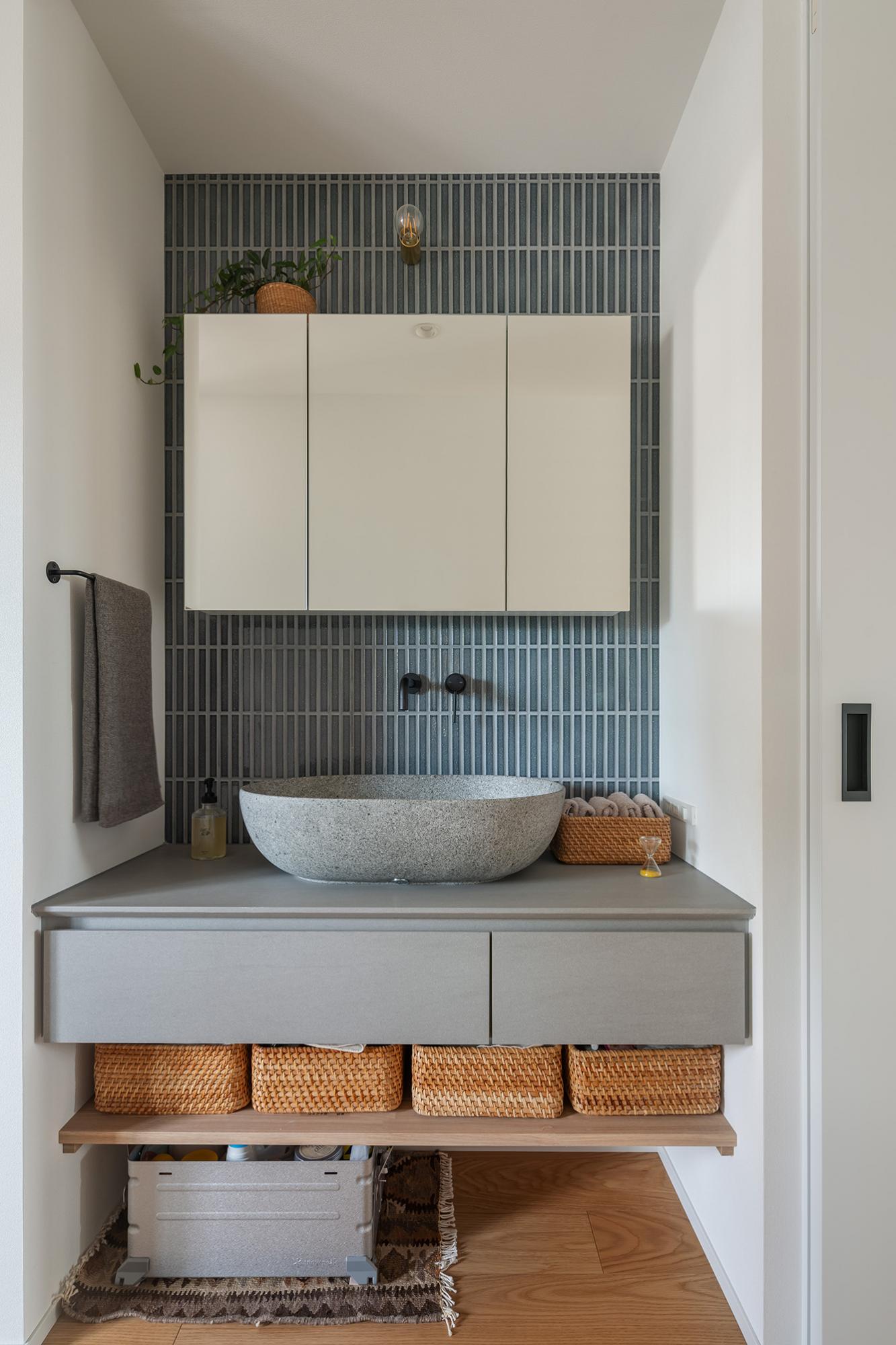 「ナナメの眺め」のサニタリー