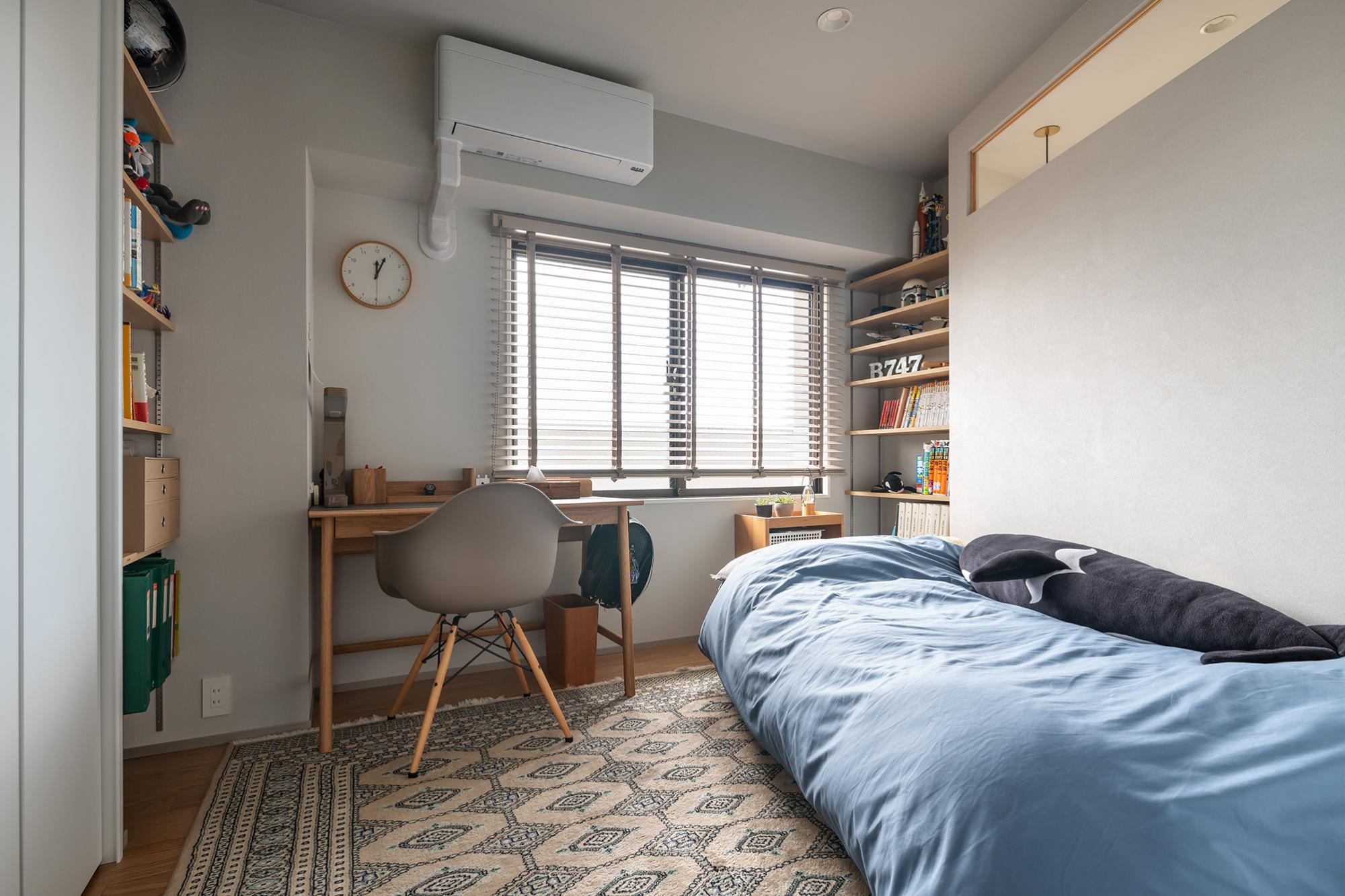 「ナナメの眺め」の子供部屋