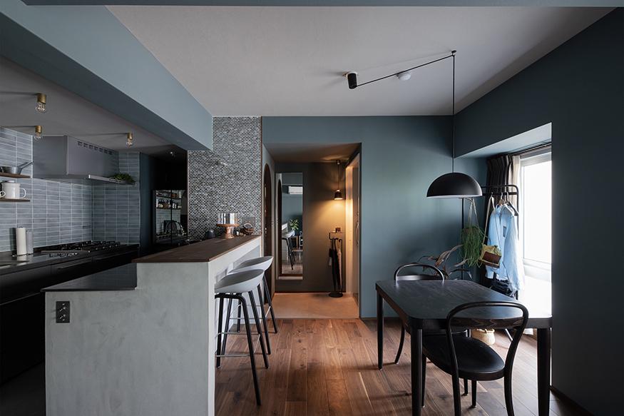 「Life Record」のリビングダイニングキッチン